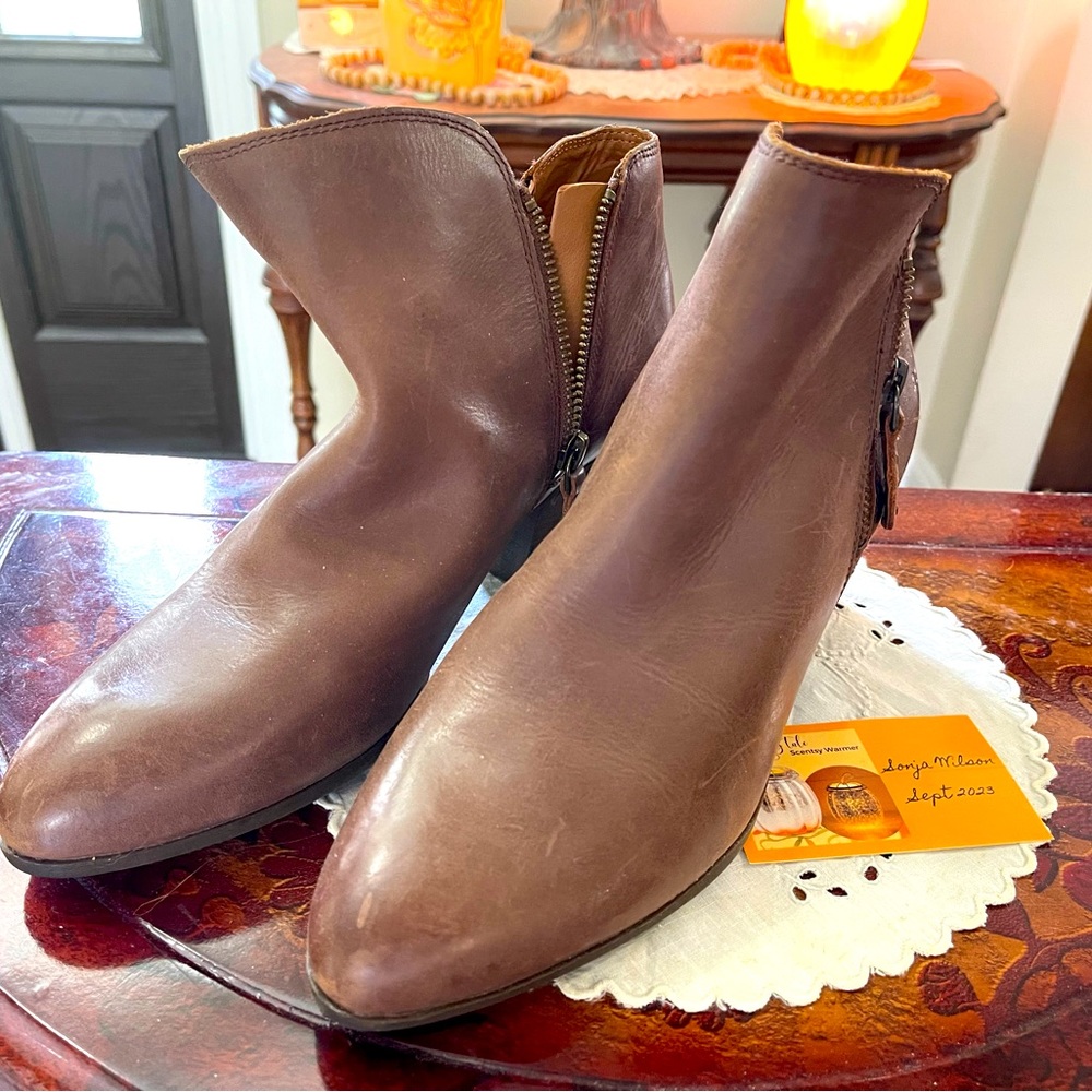 Frye Leather Booties